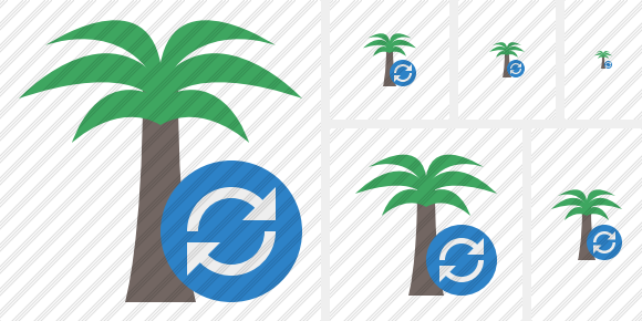 Palmtree Refresh Symbol