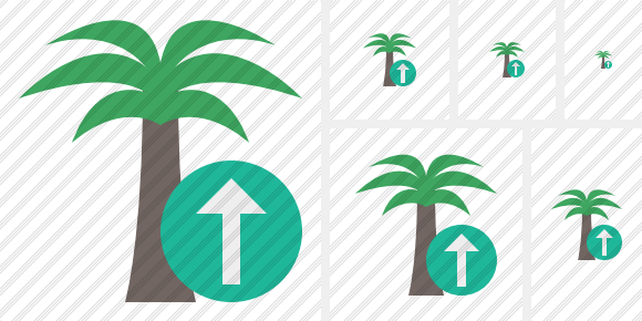 Palmtree Upload Symbol