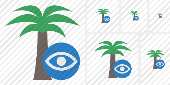 Palmtree View Icon