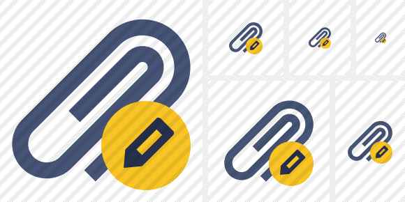 Icona Paperclip Modifica Icona Paperclip Modifica