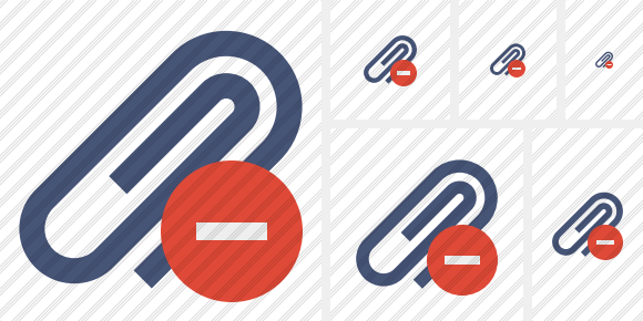Icona Paperclip Interrompi Icona Paperclip Interrompi