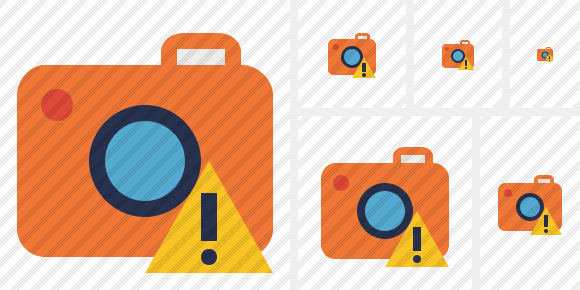 Photocamera Warning Icon