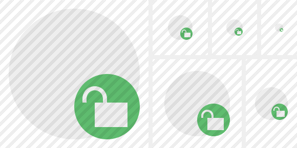 Point Light Unlock Icon Point Light Unlock Icon
