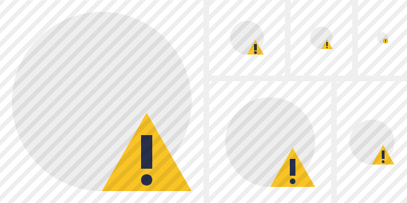 Point Light Warning Icon Point Light Warning Icon