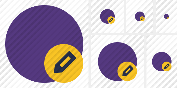 Point Purple Edit Symbol