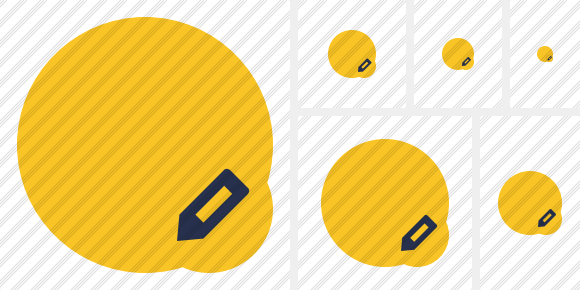 Point Yellow Edit Symbol