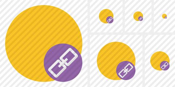 Point Yellow Link Icon Point Yellow Link Icon