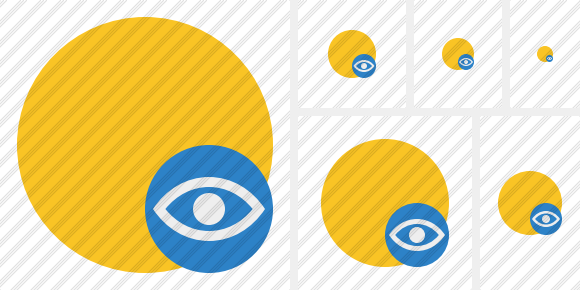 Point Yellow View Icon Point Yellow View Icon