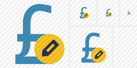 Pound Edit Symbol