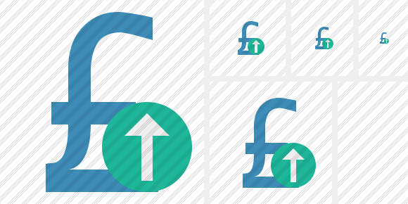 Pound Upload Icon Pound Upload Icon
