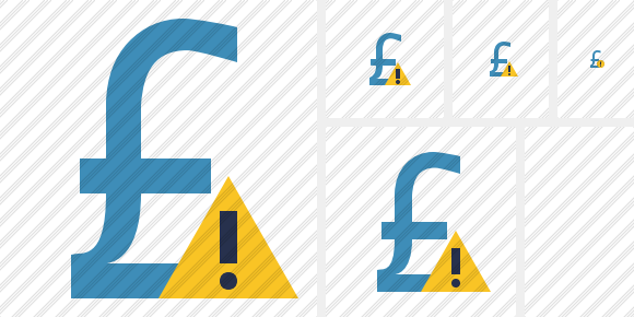 Pound Warning Icon Pound Warning Icon