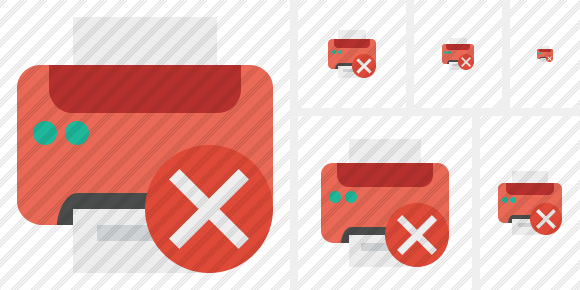 Print Cancel Symbol Print Cancel Symbol