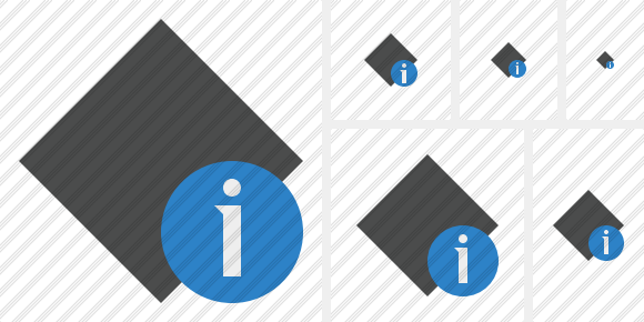Icona Rhombus Dark Info Icona Rhombus Dark Info