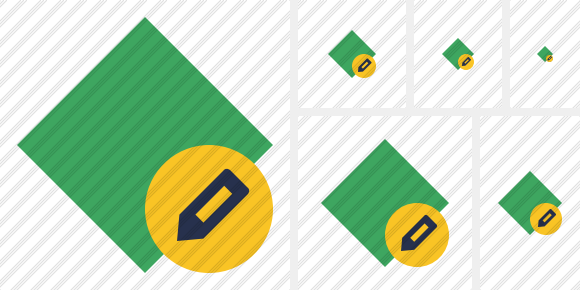 Rhombus Green Edit Symbol Rhombus Green Edit Symbol