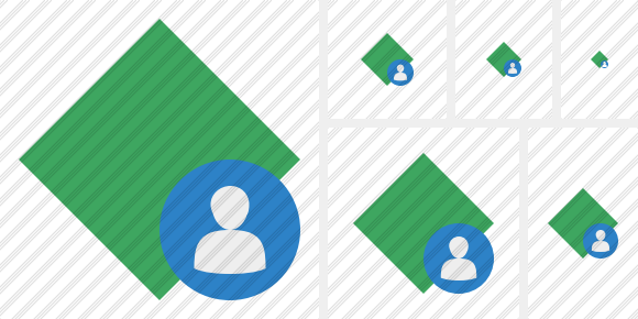 Rhombus Green User Symbol Rhombus Green User Symbol