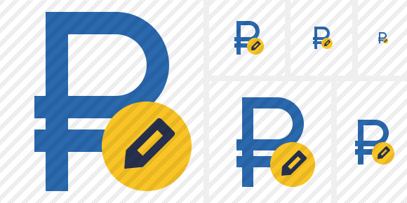 Ruble Edit Symbol Ruble Edit Symbol