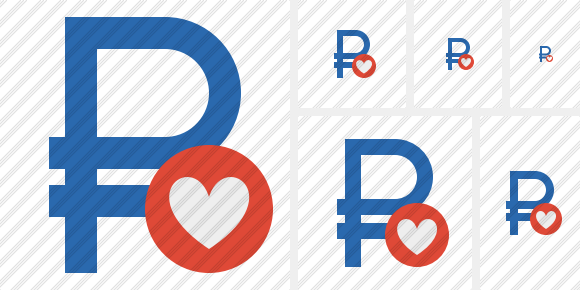 Ruble Favorites Symbol Ruble Favorites Symbol