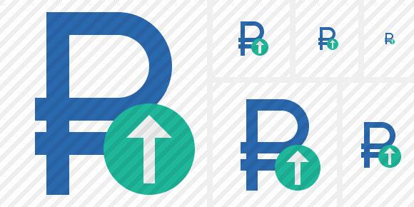 Icona Ruble Caricamento
