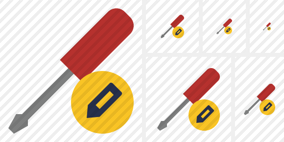 Screwdriver Edit Symbol