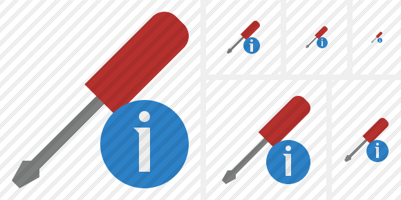 Screwdriver Information Icon