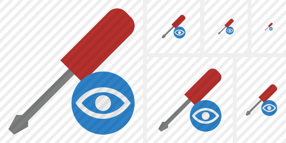 Screwdriver View Symbol