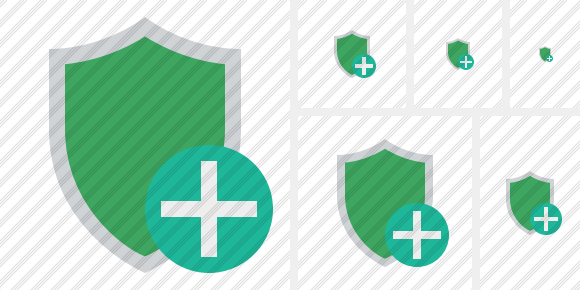 Shield Add Icon Shield Add Icon