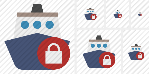 Ship 2 Lock Icon