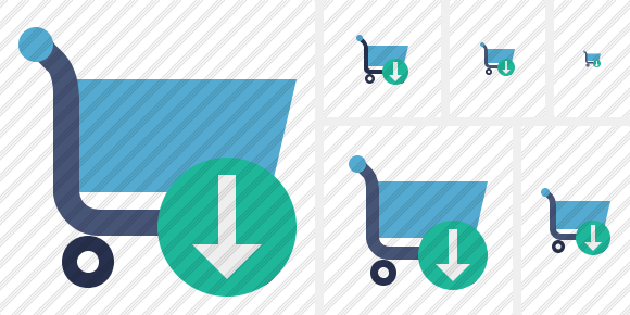 Shopping Download Symbol