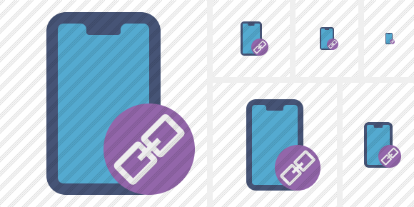 Smartphone 2 Link Icon