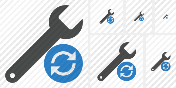 Spanner Refresh Symbol Spanner Refresh Symbol
