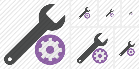 Spanner Settings Symbol Spanner Settings Symbol