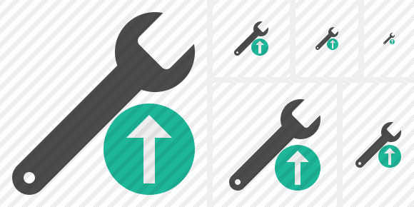 Spanner Upload Symbol