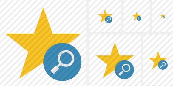 Star Search Icon Star Search Icon