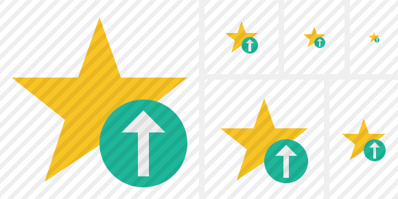 Star Upload Icon Star Upload Icon