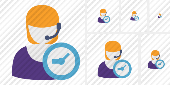 Support Clock Icon Support Clock Icon