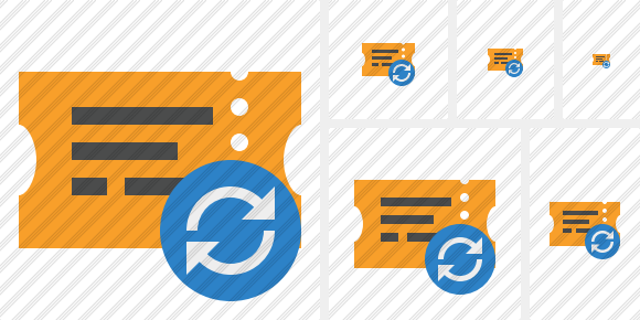 Ticket Refresh Symbol Ticket Refresh Symbol