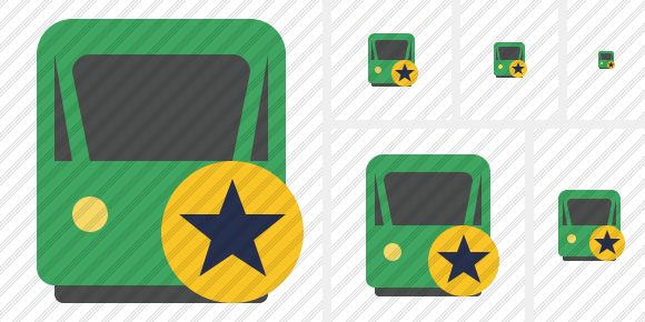Icono Train 2 Star Icono Train 2 Star