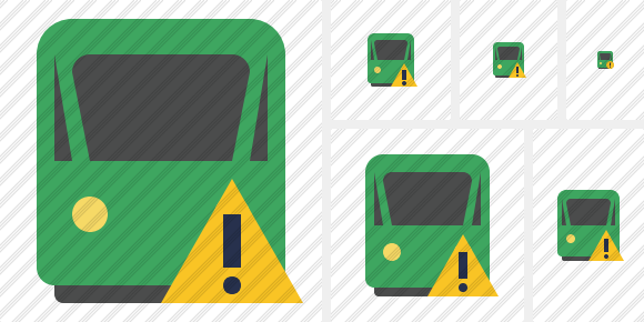 Icono Train 2 Warning Icono Train 2 Warning