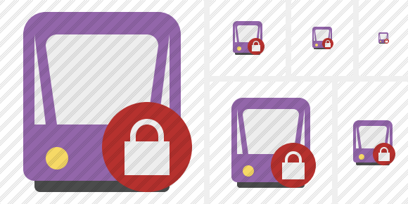 Tram 2 Lock Icon