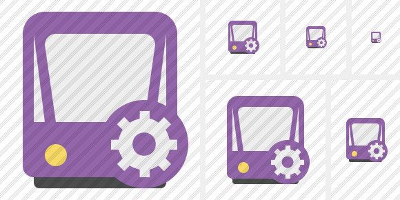 Tram 2 Settings Symbol