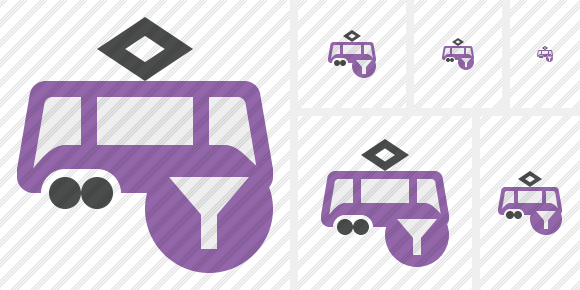 Tram Filter Symbol Tram Filter Symbol