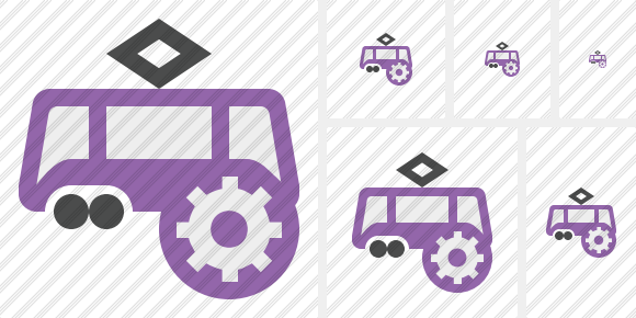 Tram Settings Symbol