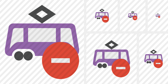 Tram Stop Symbol Tram Stop Symbol