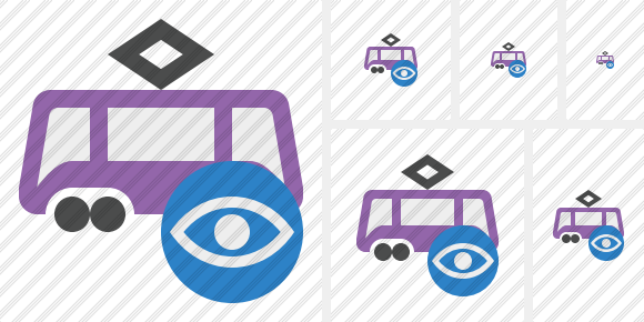 Tram View Symbol Tram View Symbol