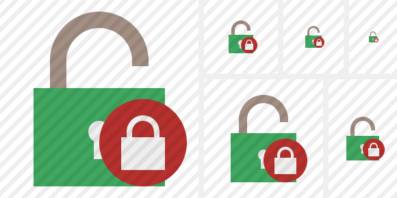 Unlock 2 Lock Icon Unlock 2 Lock Icon