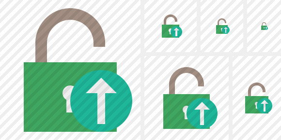 Unlock 2 Upload Icon Unlock 2 Upload Icon