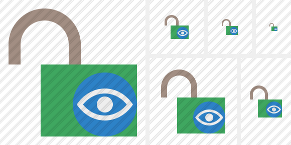 Unlock View Symbol Unlock View Symbol