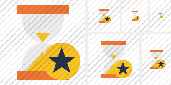 Wait Star Icon Wait Star Icon