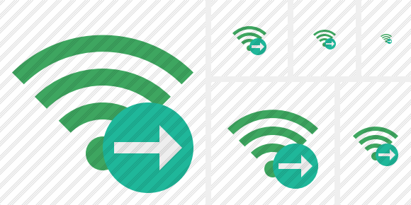 Wi Fi Green Next Symbol