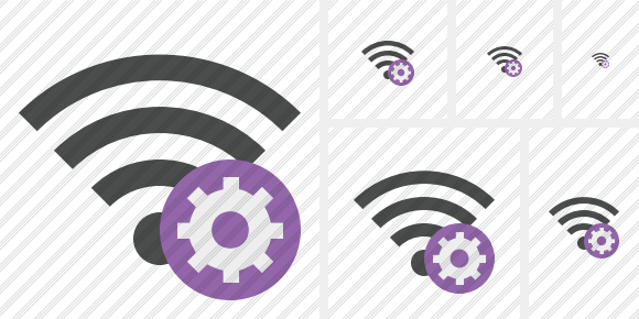 Wi Fi Settings Icon Wi Fi Settings Icon